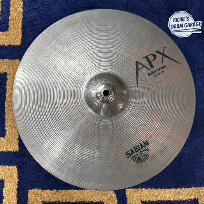 Sabian 16" APX Series Solid Crash Cymbal - Free Shipping