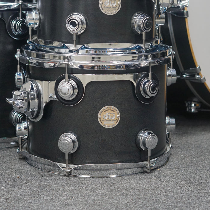 DW Collector's Series 5 Piece Drum Set - Ebony Stain - 10/12/14/16/22