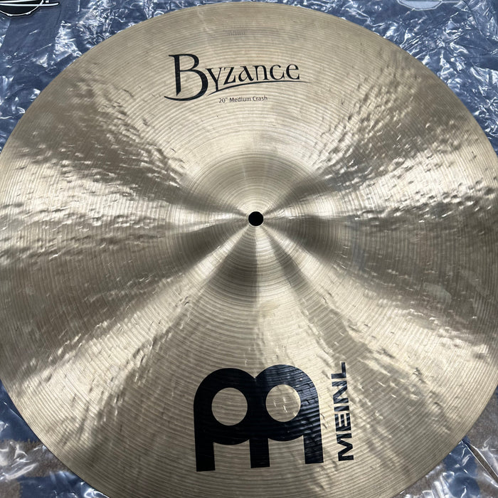 Meinl 20" Byzance Traditional Medium Crash Cymbal - Free Shipping