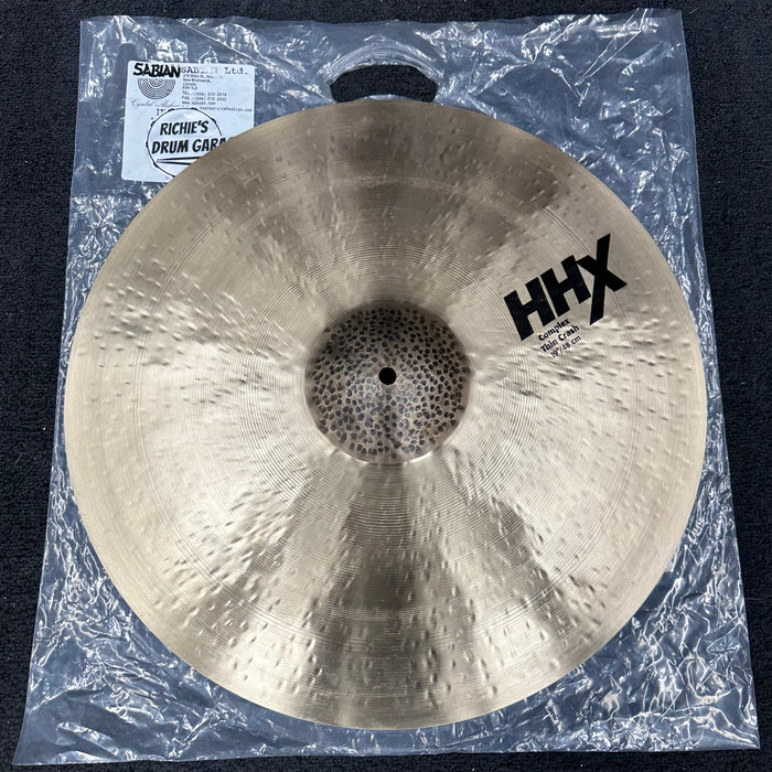 Sabian 19” HHX Complex Thin Crash Cymbal - Open Box - FREE SHIPPING