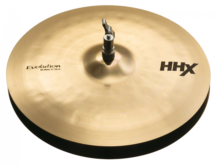 Sabian 15" HHX Evolution Hi Hat Brilliant Cymbals - New - Free Shipping