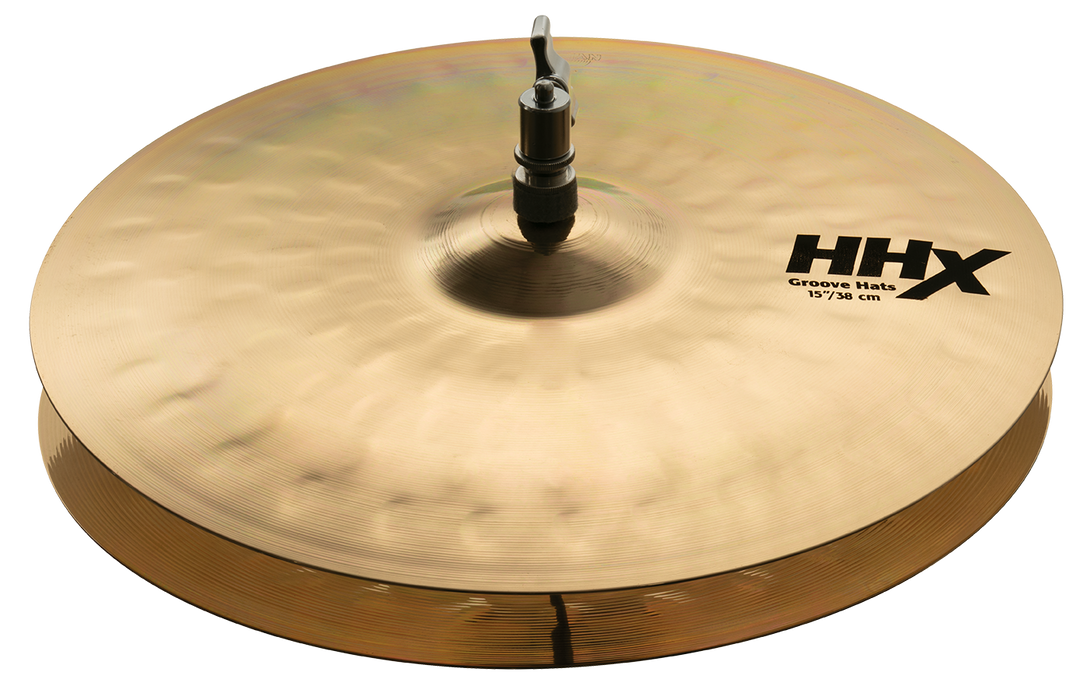 Sabian 15" HHX Groove Hi Hat Cymbals - New - Free Shipping