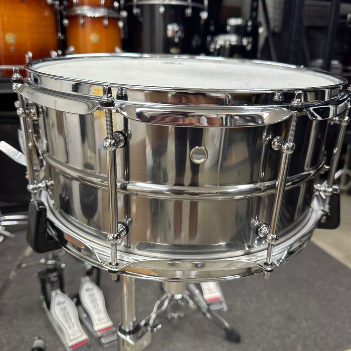 Pork Pie The Hip Pig Iron Snare Drum - 14" x 6.5"