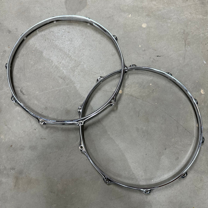 DW Design Series 14" Snare Drum Triple Flanged Hoops - Pack of 2 - Free Shipping
