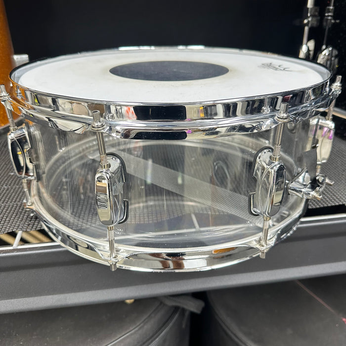 TAMA Limited Edition Silverstar Mirage Acrylic Snare Drum - 14" x 6"