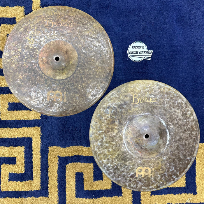 Meinl 14" Byzance Extra Dry Medium Hi Hat Cymbals - Free Shipping