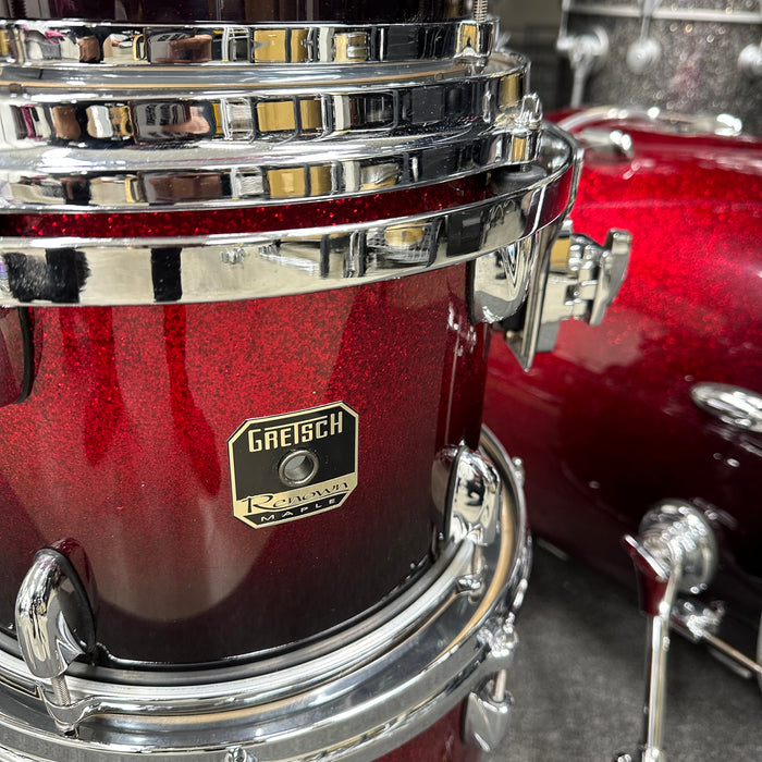 Gretsch Renown Maple Drum Set - Ruby Sparkle Fade Finish - 10/12/14/20
