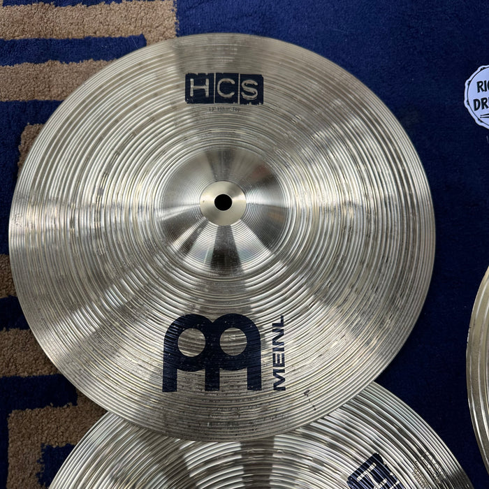 Meinl HCS Cymbal Set - 13" Hi Hats & 14" Crash - Free Shipping