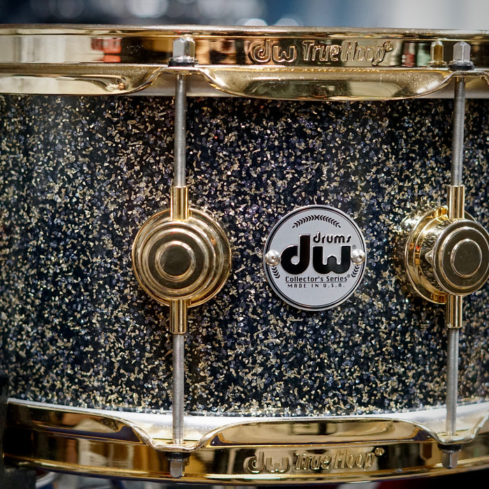 DW Collector's Series Maple Mahogany Drum - Black Galaxy - 14" x 6.5"