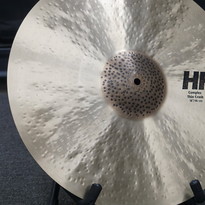 Sabian 18” HHX Complex Thin Crash Cymbal - FREE SHIPPING