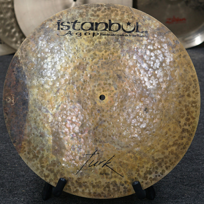 Istanbul 18" Agop Turk Flat Ride Cymbal - Free Shipping