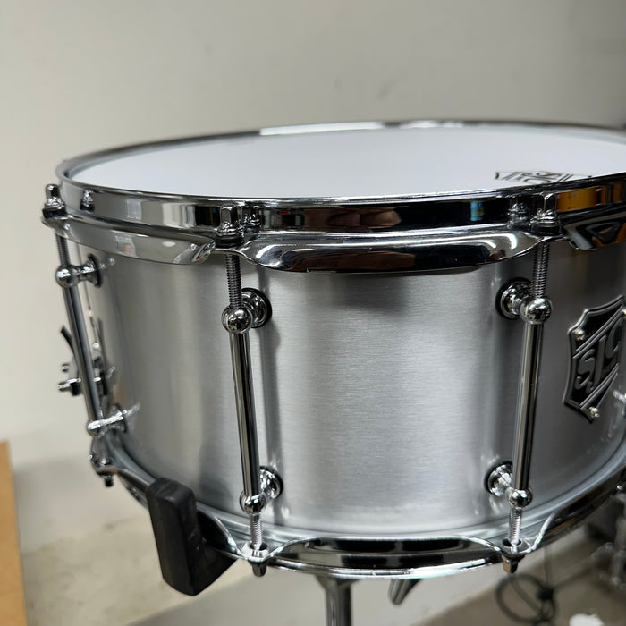 SJC Custom Drums Alpha Aluminum Snare - 14" x 6.5"