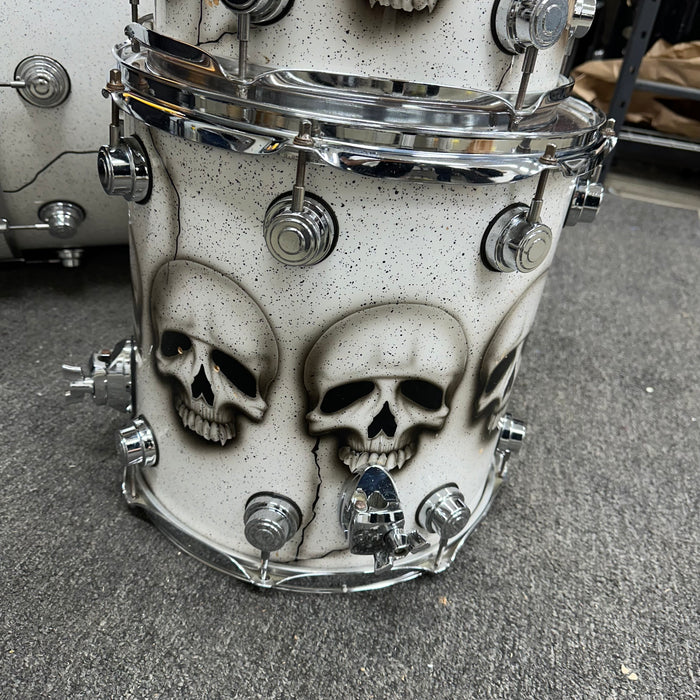 DW Collector's Series Custom 3 Piece Drum Set - Skulls - 12/14/22