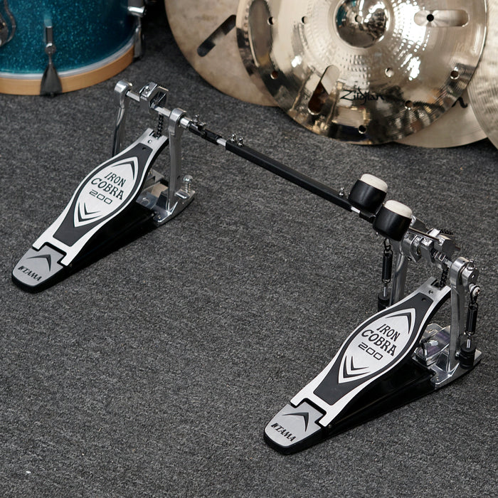 TAMA Iron Cobra 200 Twin Pedal Power Glide Double Bass Drum Pedals