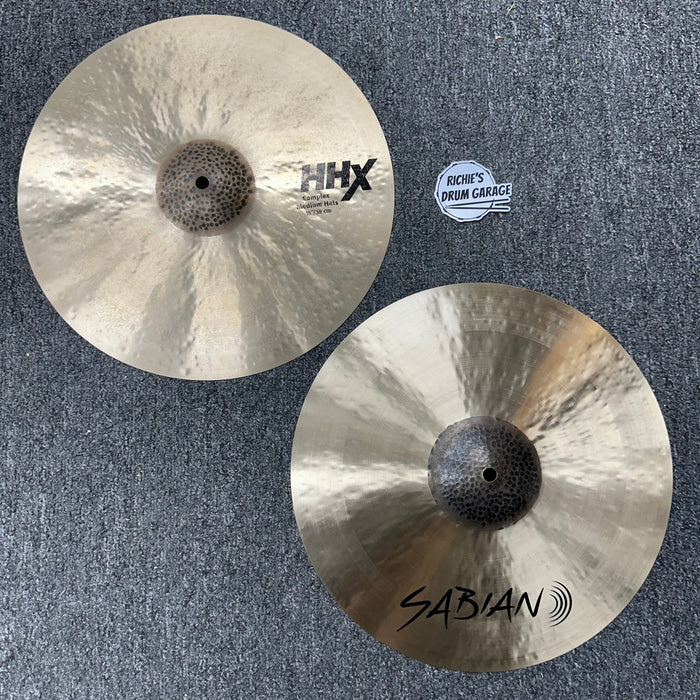 Sabian 15” HHX Complex Medium Hi Hat Cymbals - Free Shipping