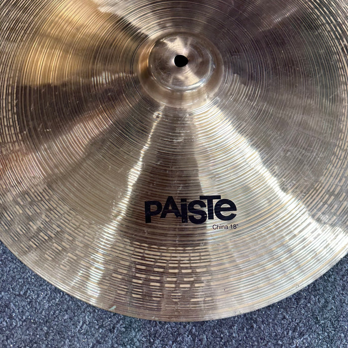 Paiste 18" 802 Series China Cymbal - Free Shipping