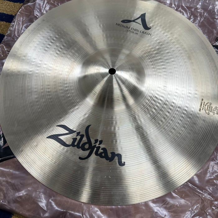Zildjian 17" A Series Medium Thin Crash Cymbal - Free Shipping