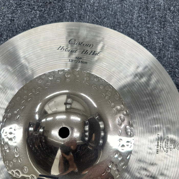 Zildjian 13.25" K Custom Hybrid Hi Hat Cymbals - Free Shipping