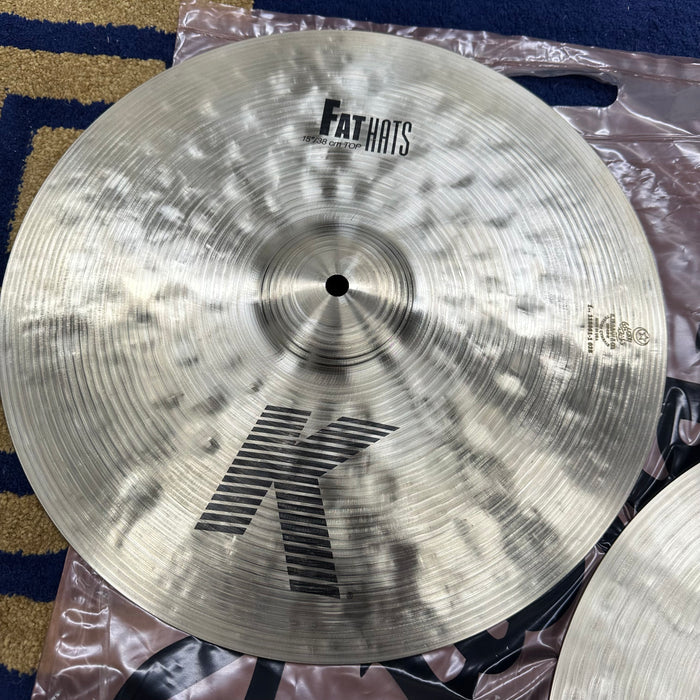 Zildjian 15" K Series Fat Hi Hat Cymbals - Free Shipping