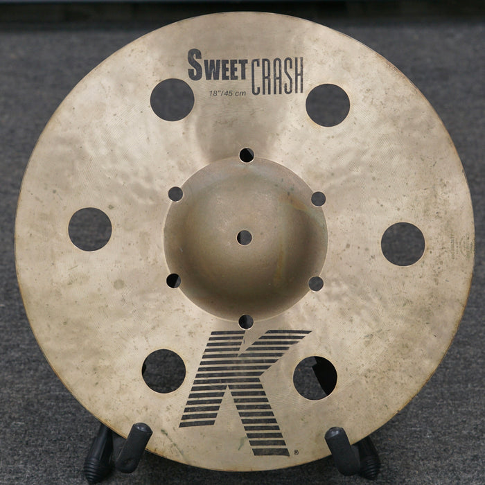 Zildjian 16" K Series Sweet Crash O-Zone Crash Cymbal - Custom - Free Shipping