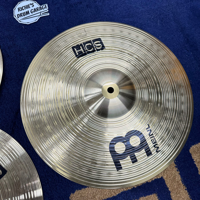 Meinl HCS Cymbal Set - 13" Hi Hats & 14" Crash - Free Shipping