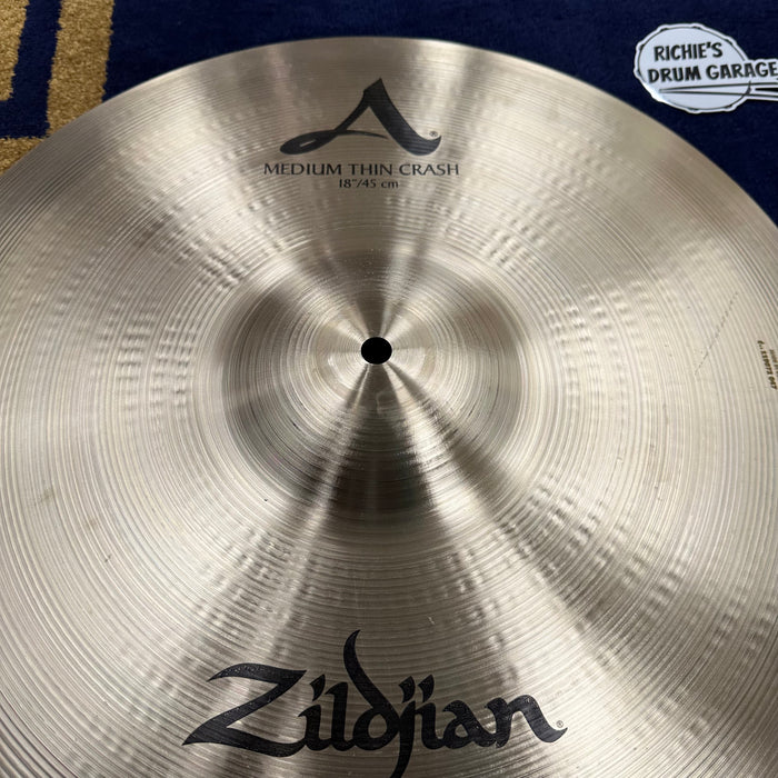 Zildjian 18" A Series Medium Thin Crash Cymbal - Free Shipping