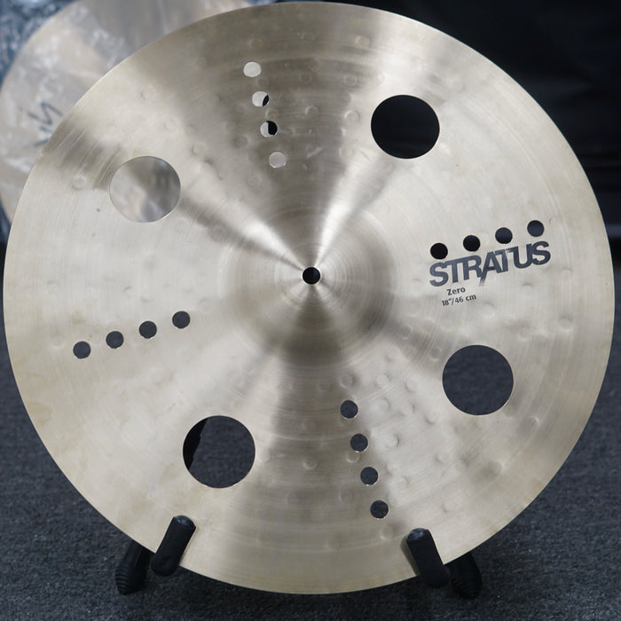 Sabian 18" Stratus Series Zero Crash Cymbal - Free Shipping