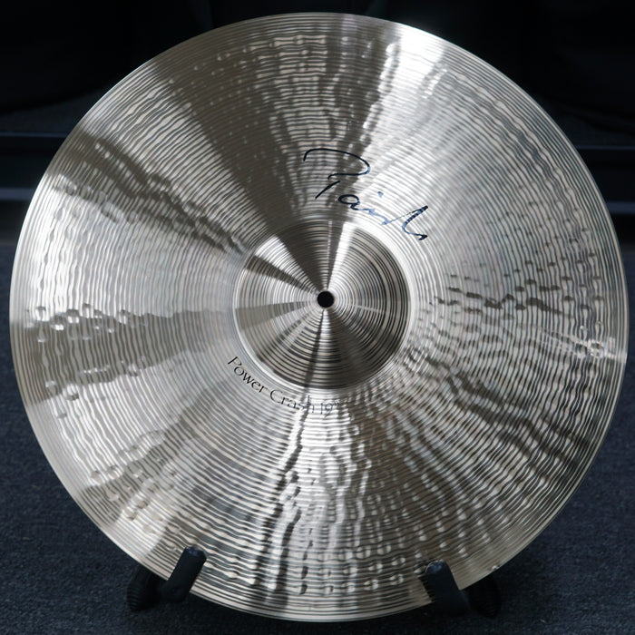 Paiste 19" Power Signature Crash Cymbal - Free Shipping