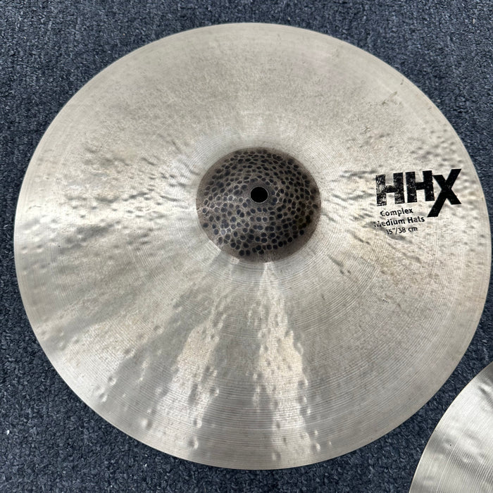 Sabian 15” HHX Complex Medium Hi Hat Cymbals - Free Shipping