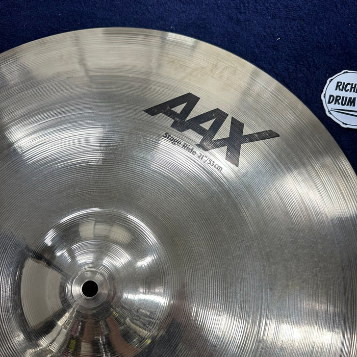 Sabian 21" AAX Stage Ride Cymbal - Free Shipping