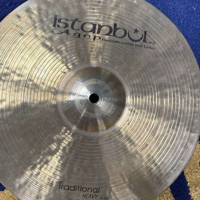 Istanbul Agop 14" Traditional Heavy Hi Hat Cymbals - Free Shipping
