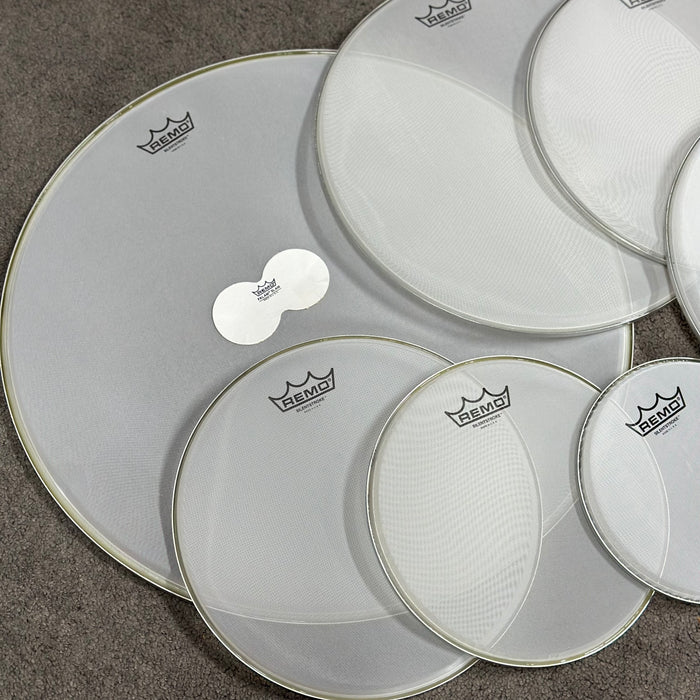 Remo Silentstroke Drum Heads 7 Pack - 8/10/12/14/16/22/14S - Free Shipping