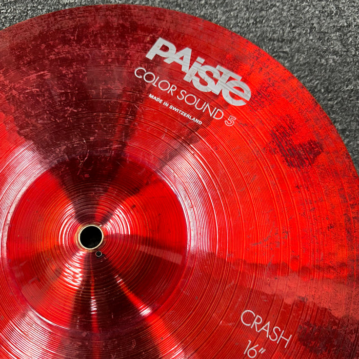 Paiste 16" Color Sound 5 Crash Cymbal - Free Shipping