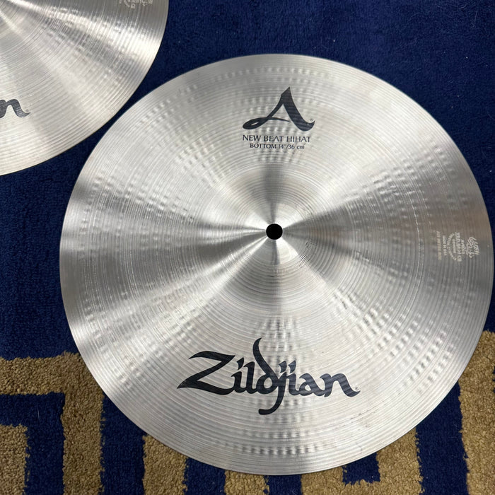 Zildjian 14" A Series New Beat Hi Hat Cymbals - Free Shipping