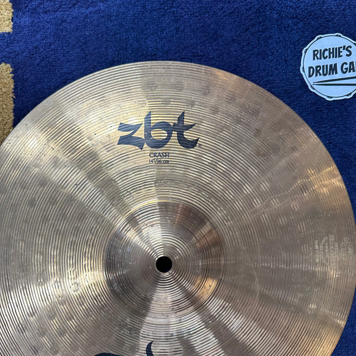 Zildjian 14" ZBT Crash Cymbal - FREE SHIPPING