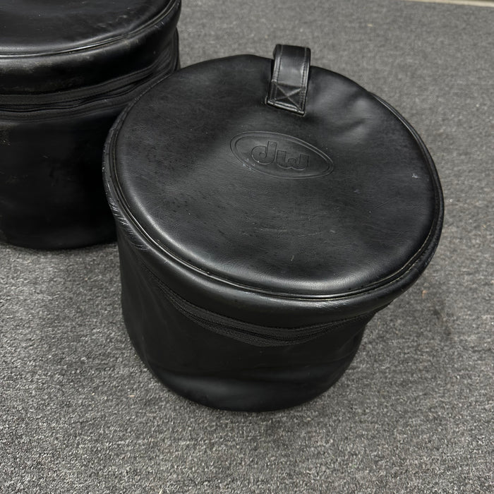 DW Leather Drum Bag Set 2 Piece - 10" & 12" - Free Shipping