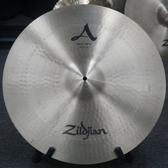 Zildjian 20" A Series Ping Ride Cymbal - Free Shipping