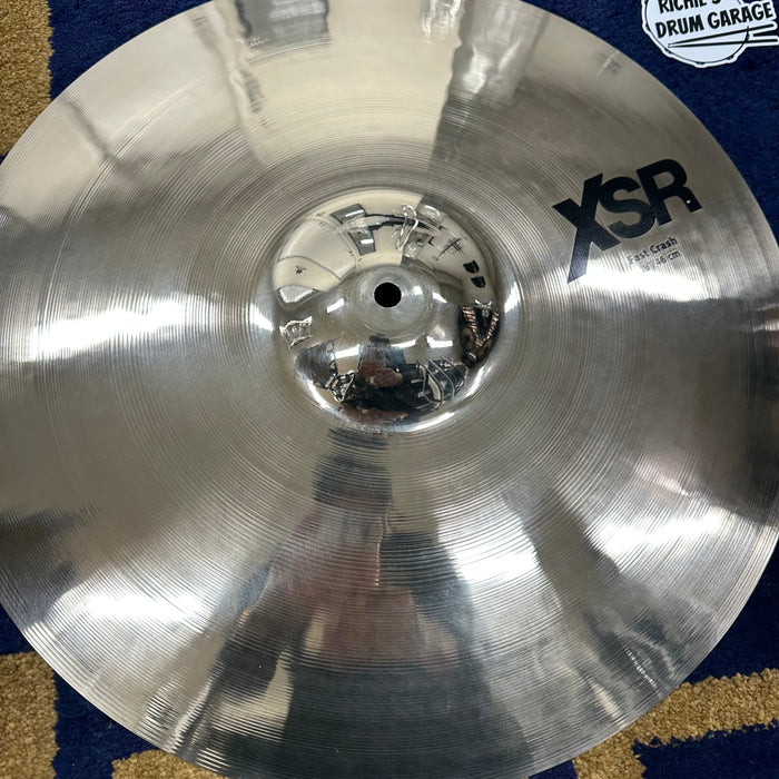 Sabian 18” XSR Fast Crash Cymbal - Free Shipping