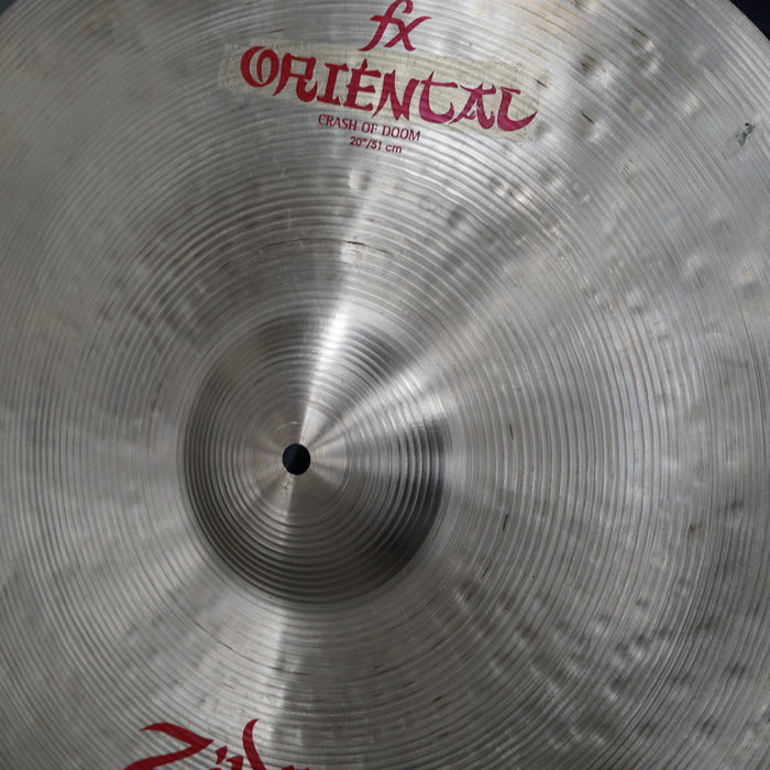 Zildjian 20" FX Oriental Crash of Doom Cymbal - Free Shipping