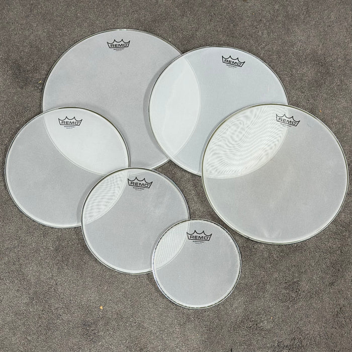 Remo Silentstroke Drum Heads 6 Pack - 8/10/12/14/16/14S - Free Shipping