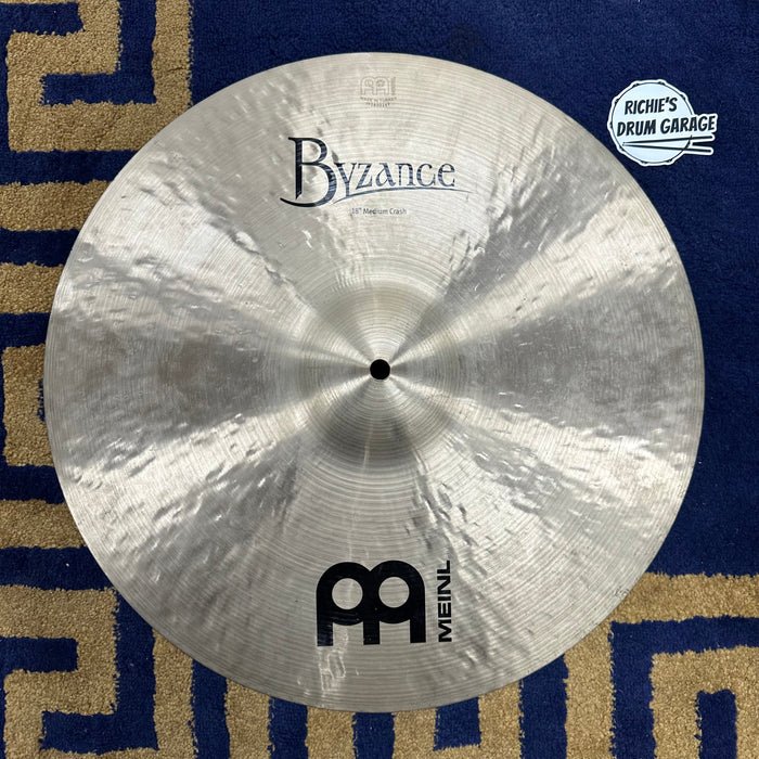 Meinl 18" Byzance Traditional Medium Crash Cymbal - Free Shipping