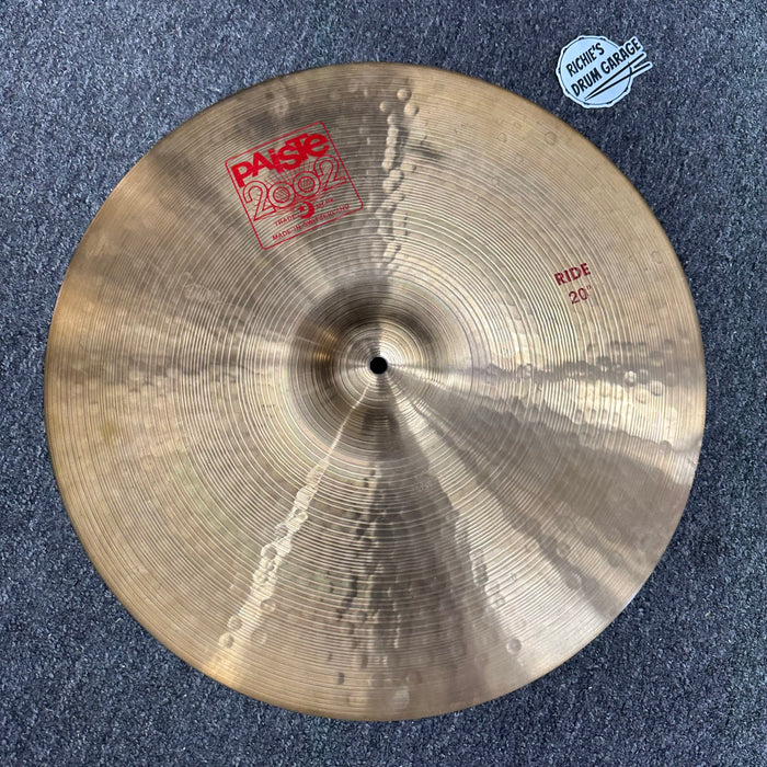 Paiste 20" 2002 Series Ride Cymbal - Free Shipping