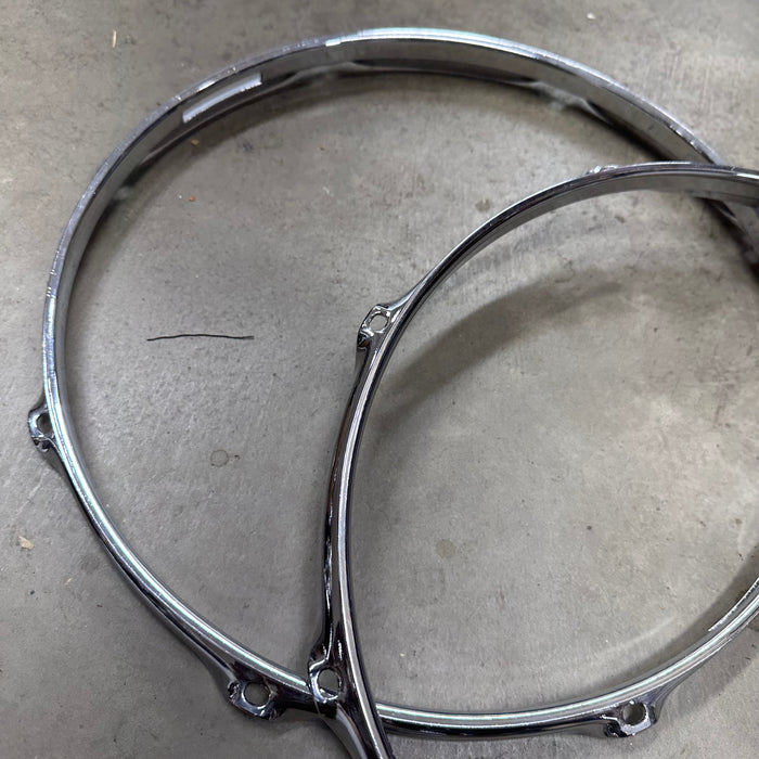 14" Snare Drum Triple Flanged Hoops - Pack of 2 - Free Shipping