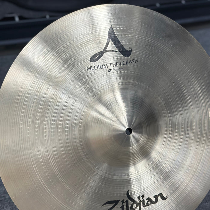 Zildjian 18" A Series Medium Thin Crash Cymbal - Free Shipping