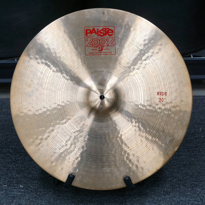 Paiste 20" 2002 Series Ride Cymbal - Free Shipping