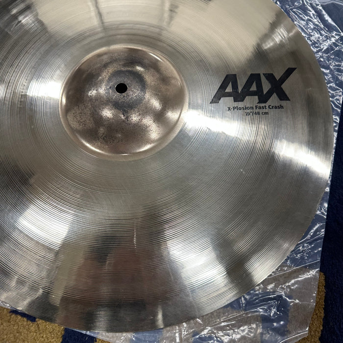 Sabian 19” AAX X-Plosion Fast Crash Cymbal - Free Shipping