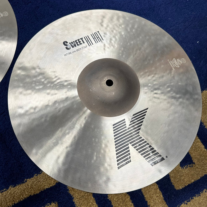 Zildjian 14" K Sweet Hi Hat Pair - Free Shipping