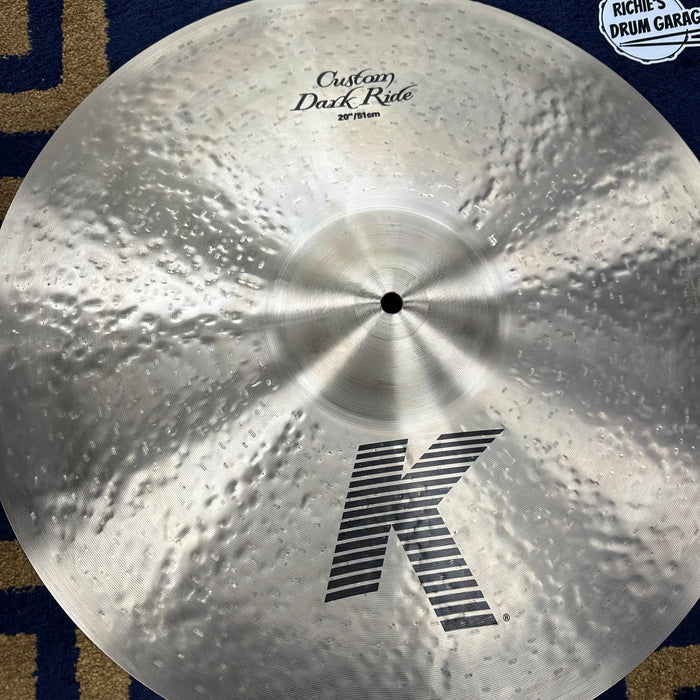 Zildjian 20" K Custom Dark Ride Cymbal - Free Shipping