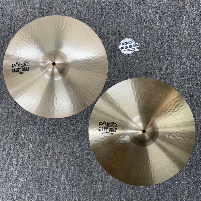 Paiste 16" Giant Beat Hi Hat Cymbals - Free Shipping