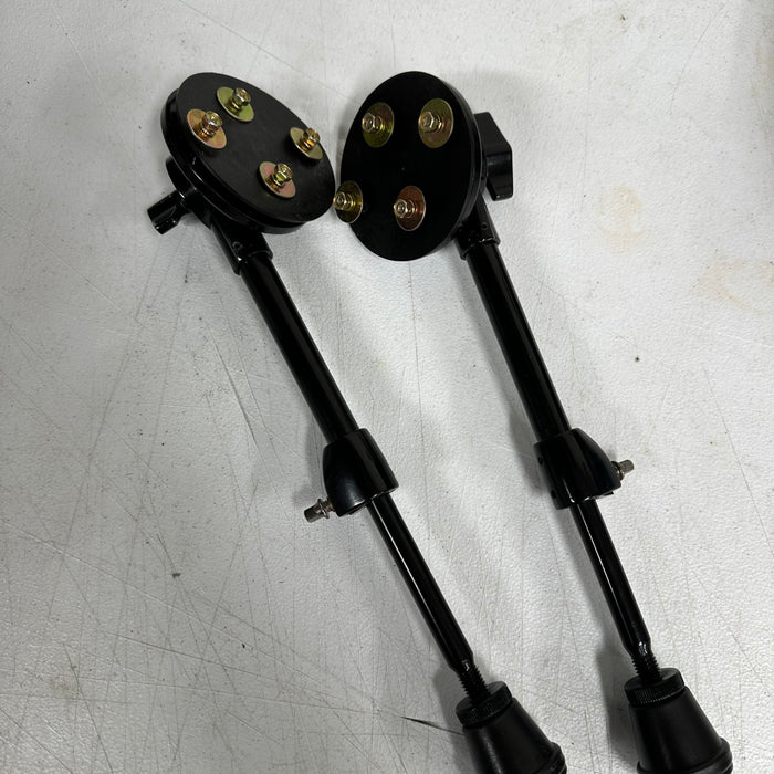 PDP by DW Black Bass Drum Spurs / Legs - 2 Pack - Concept Series -  Free Shipping